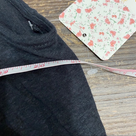 Free People Keep it Casual Side Slit Oversized Tee - Picture 8 of 9